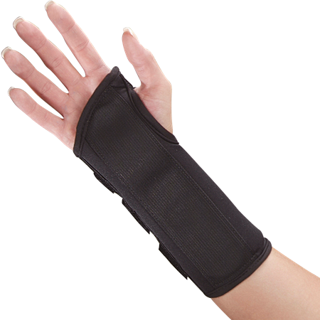 Black Wrist Splint – Lightweight Support
