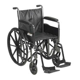 Silver Sport 2 Steel Wheelchair for Adults