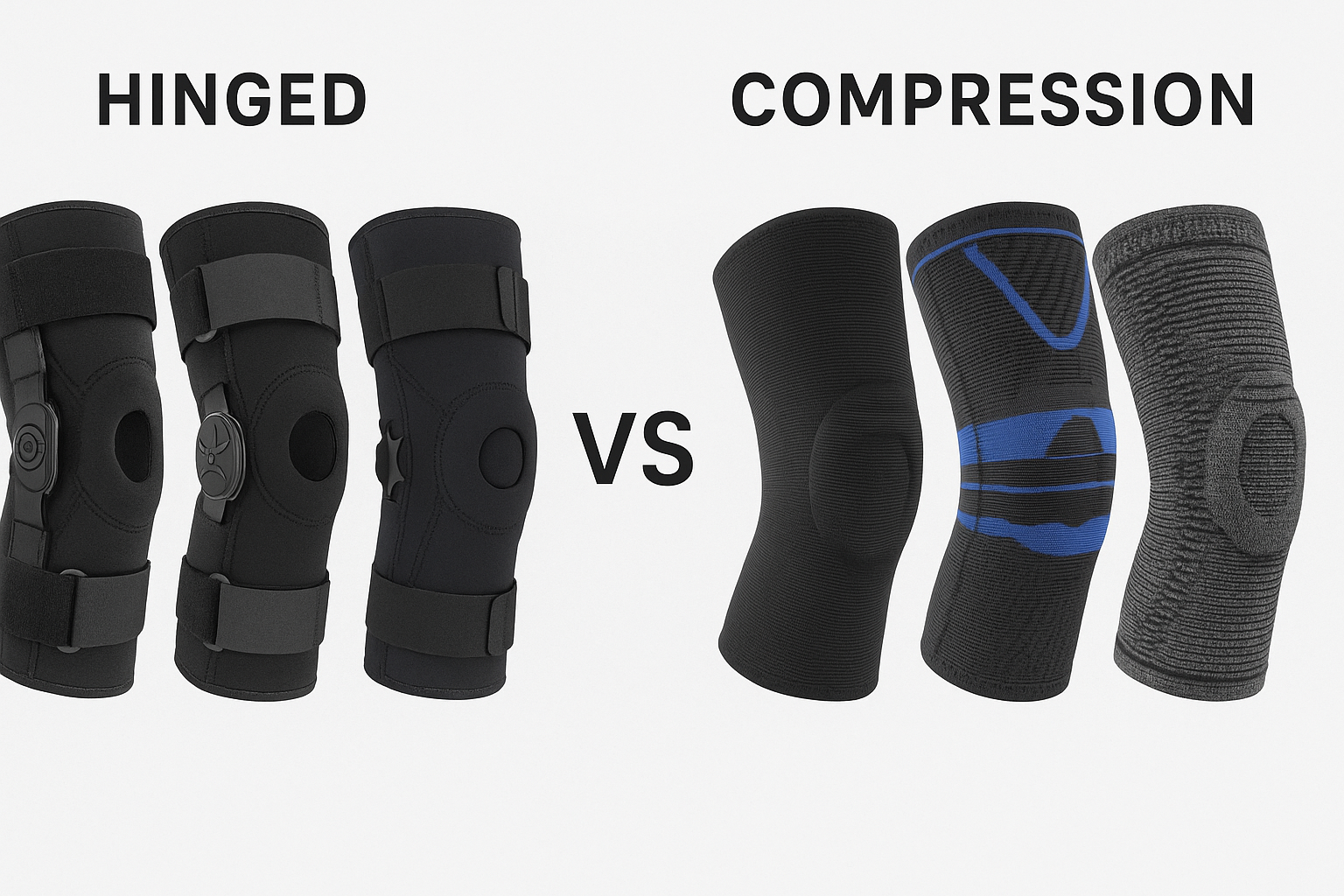 Hinged vs Compression