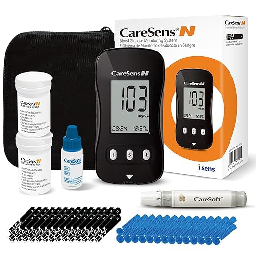 Caresens N Glucometer Combo